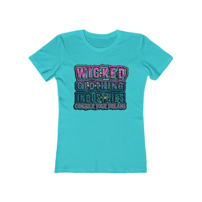 Women's /Conquer You Dreams / Water Color fade/Women's Tee