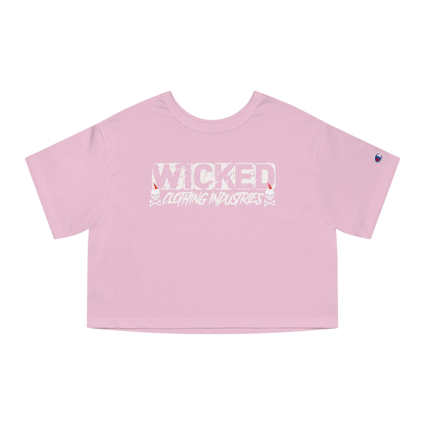 Wicked Punk Rock 2  Cropped T-Shirt
