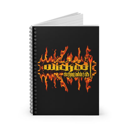 Wicked Flame/ Spiral Notebook - Ruled Line