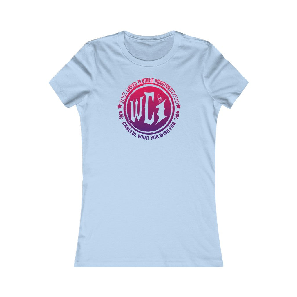 WCI/ Careful What You Wish For / Red/Purple/Women's  Tee