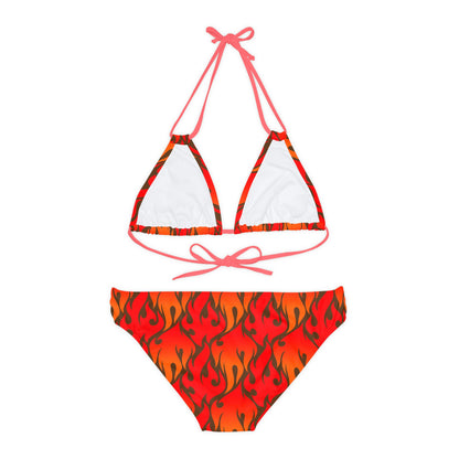 Rebel Love Strappy Bikini Set