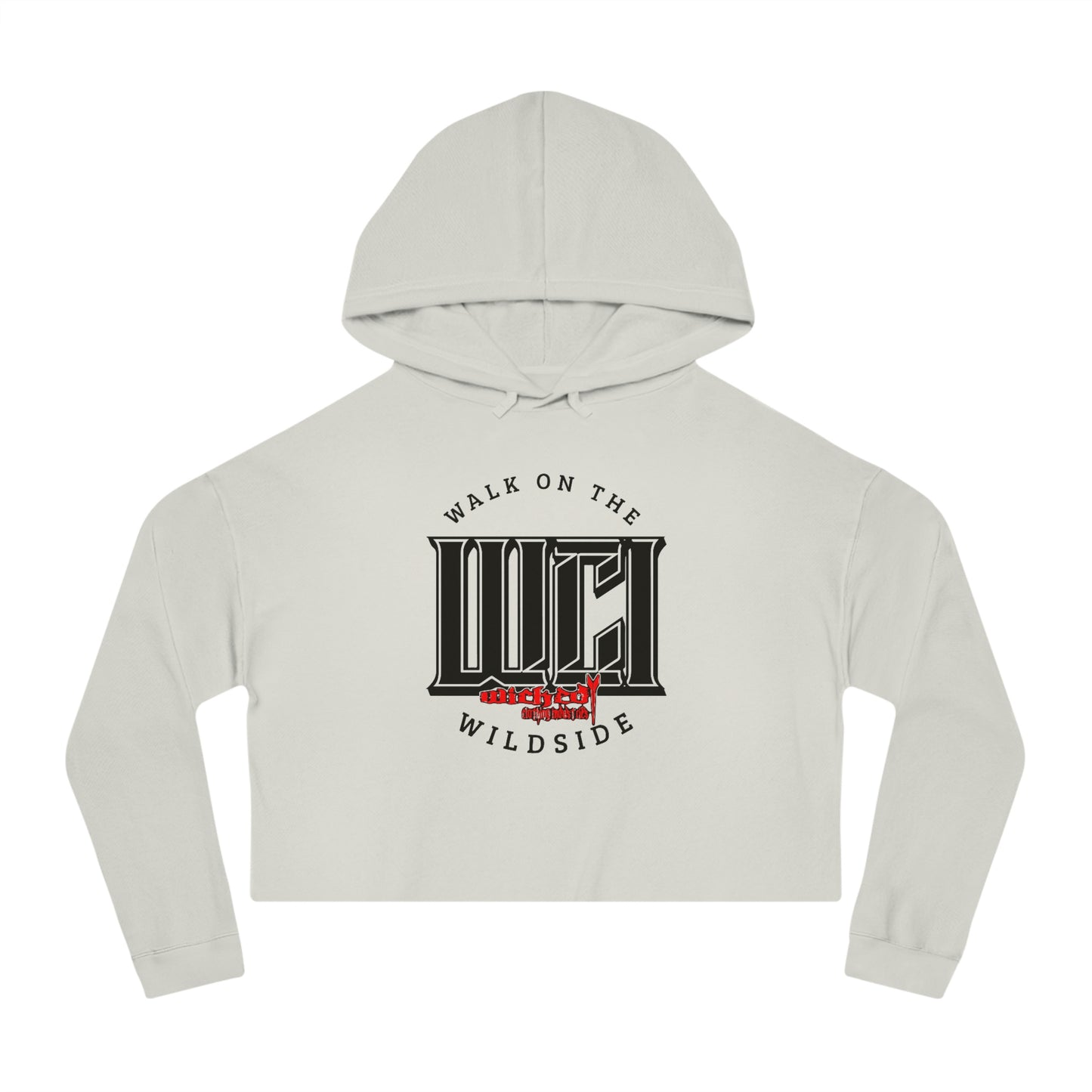 Walk On The WildSide  Cropped Hooded Sweatshirt