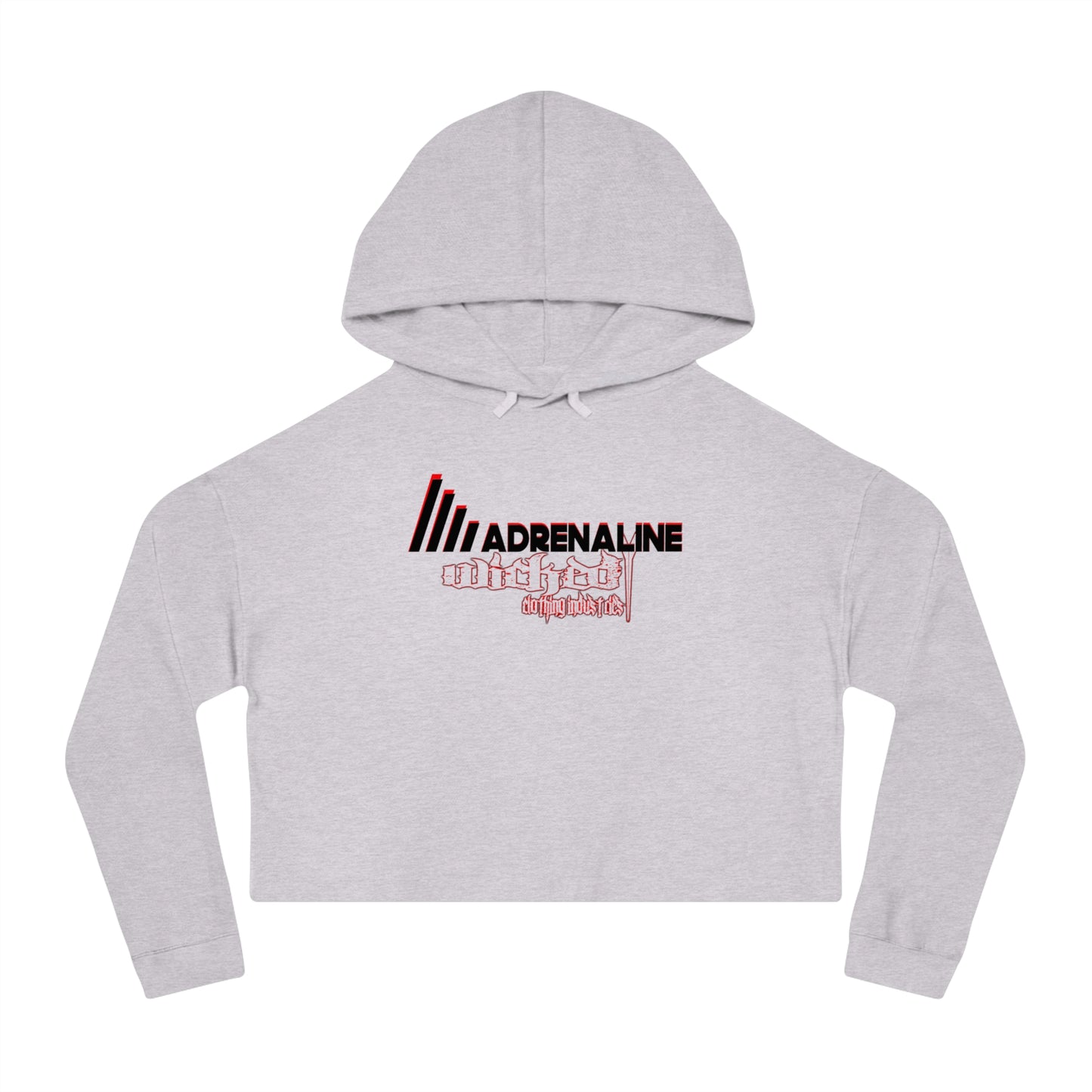 Adrenaline 2/ Cropped Hoodie