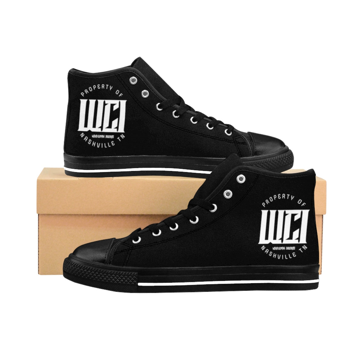 WCI/White/ High-top Sneakers