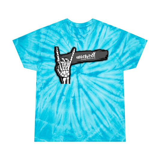 Bones / Skateboard Sal on Back / Tie-Dye Tee, Cyclone