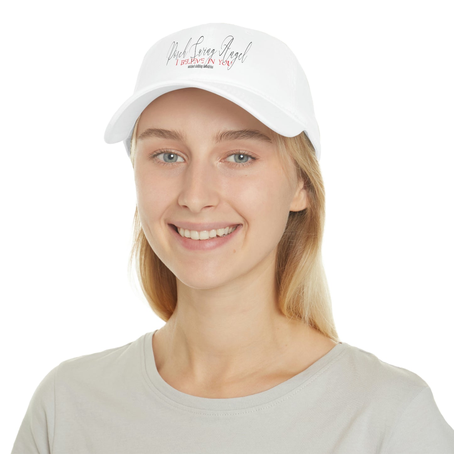 Porch Swing Angel Low Profile Baseball Hat