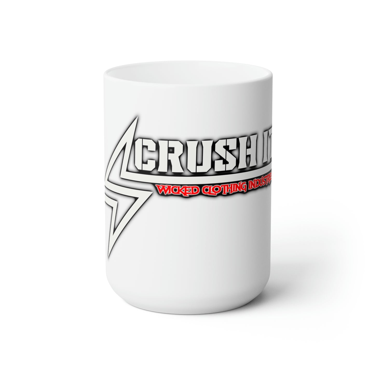 Crush It/ White  Mug