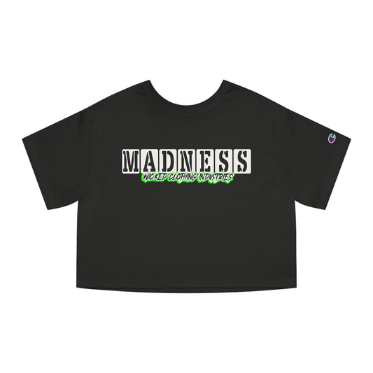 Madness Green Cropped T-Shirt
