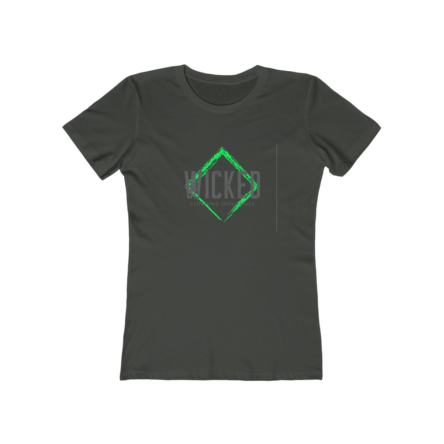 Faded Out Neon Green Dark Vintage Black /WCI