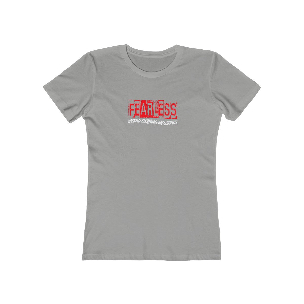 Women's The Boyfriend Tee (FEARLESS RED)