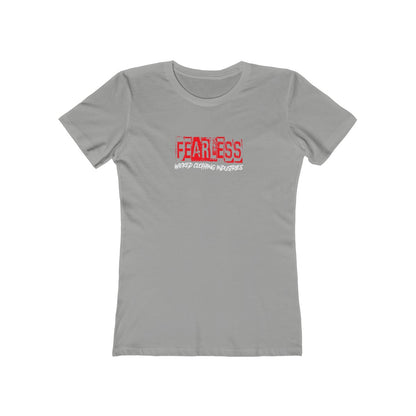 Women's The Boyfriend Tee (FEARLESS RED)