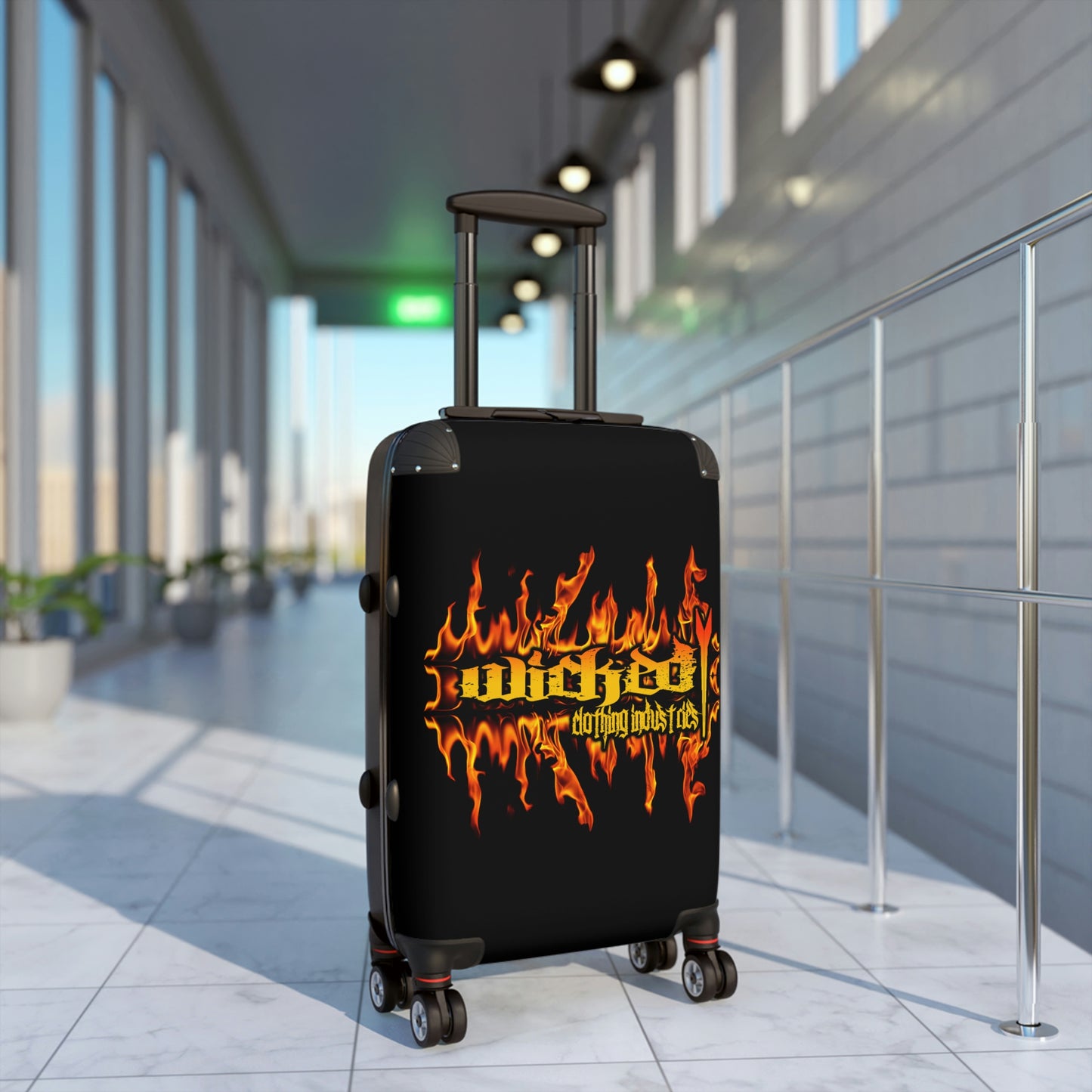 Wicked Flames Cabin Suitcase