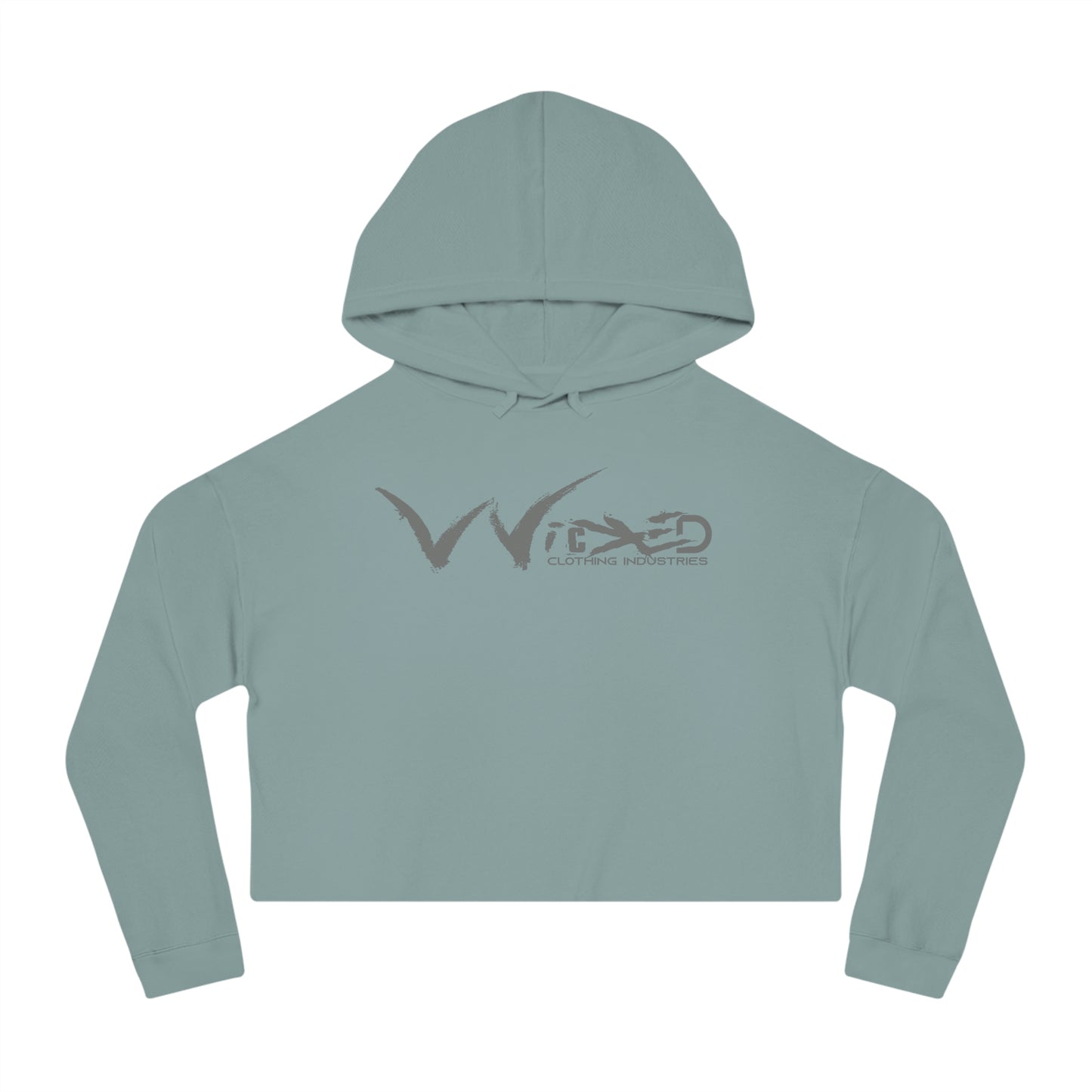 Chaos Cropped Hoodie