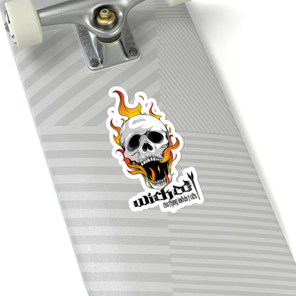 Skull Flames// Stickers