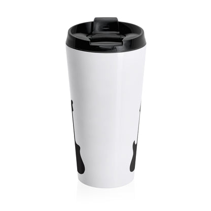 Guitars/ Stainless Steel Travel Mug