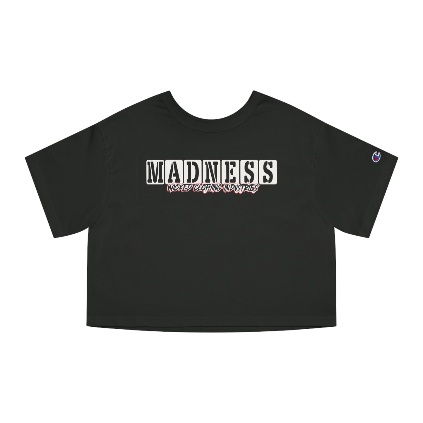 Madness/ Cropped T-Shirt