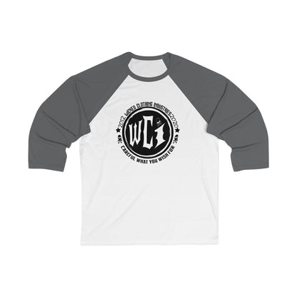 WCI/Careful What You Wish For /  3/4 Sleeve Baseball Tee