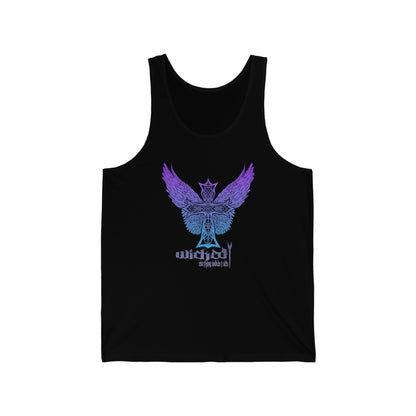 Purple Rain Celtic Cross Tank Top