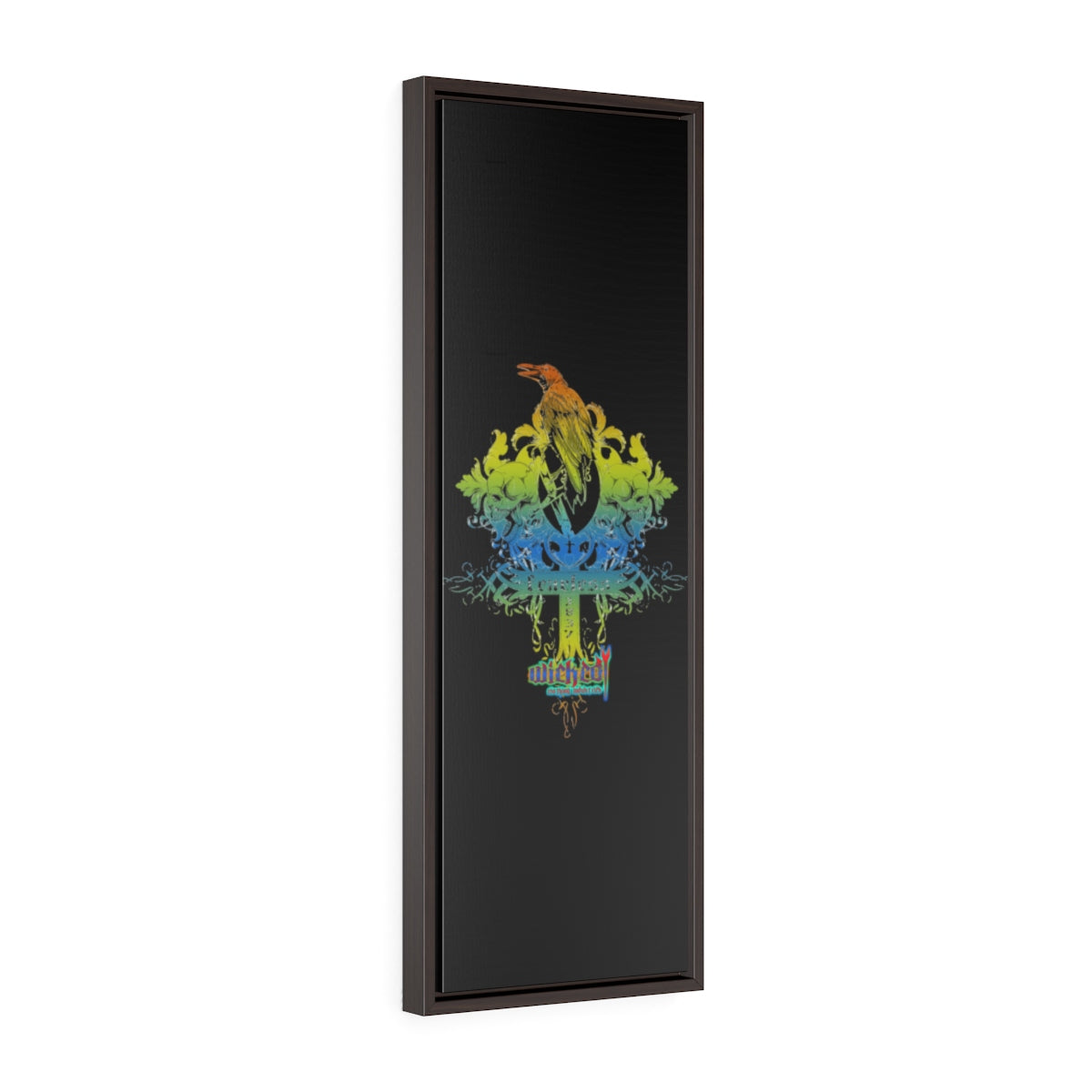 Fearless 2 /Vertical Framed  Wrap Canvas