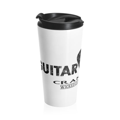 Guitar Riff / Crank It Up/Stainless Steel Travel Mug