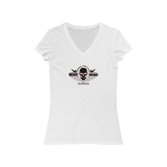 Women's Jersey Short Sleeve V-Neck Tee
