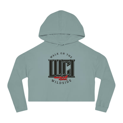 Walk On The Wildside/ Cropped Hooded Sweatshirt
