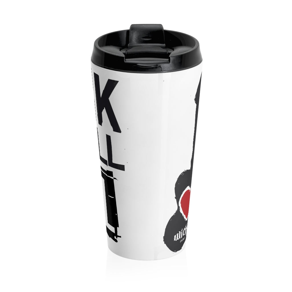 ROCK N ROLL GIRL/ Stainless Steel Travel Mug