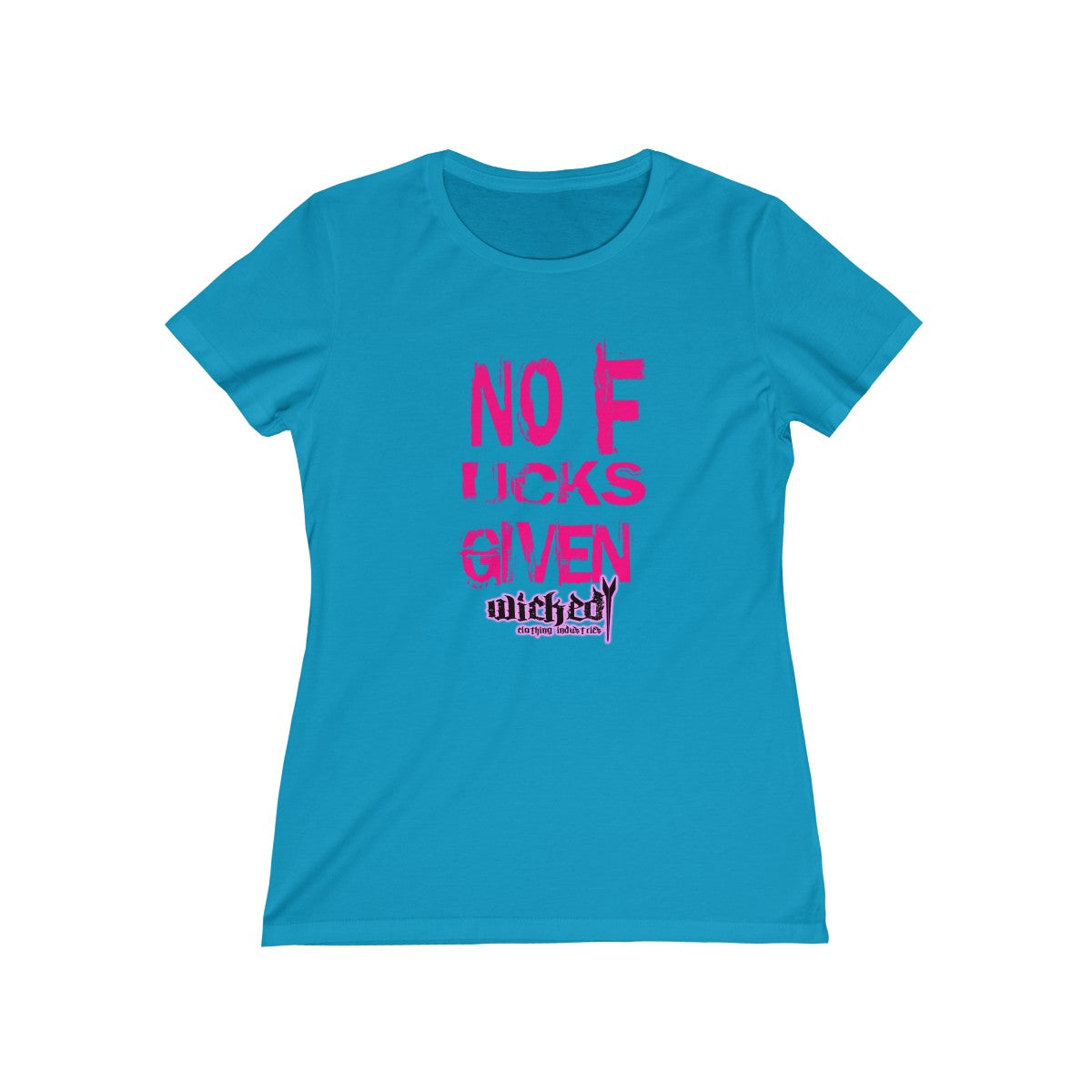 No Fucks Given/ Pink/ Tee Shirt