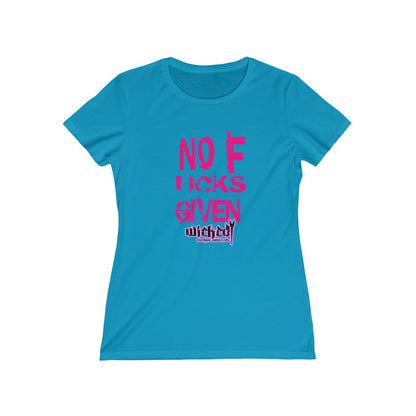 No Fucks Given/ Pink/ Tee Shirt