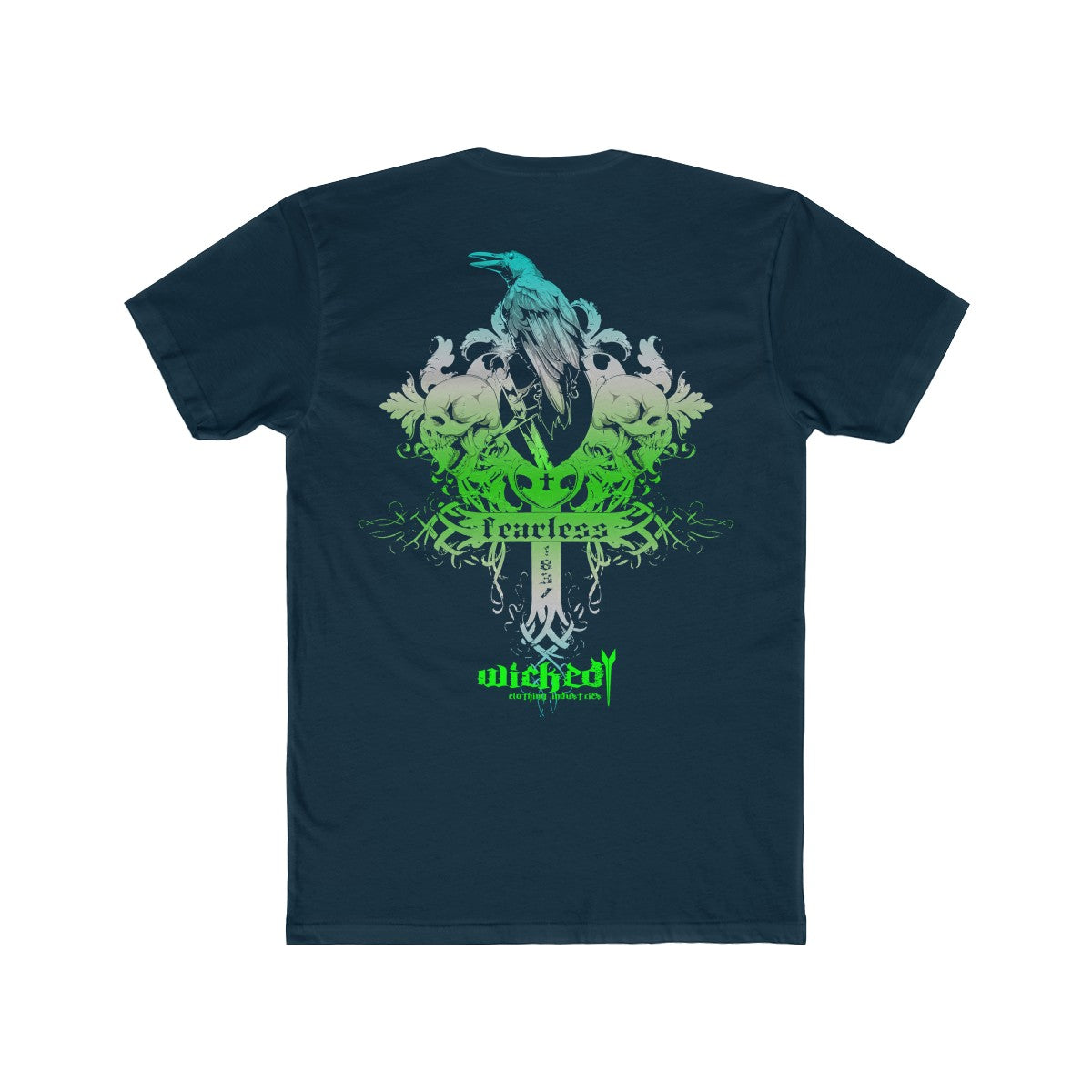 1837 Fearless 3/Green/Gray/Light Blue/T-Shirt