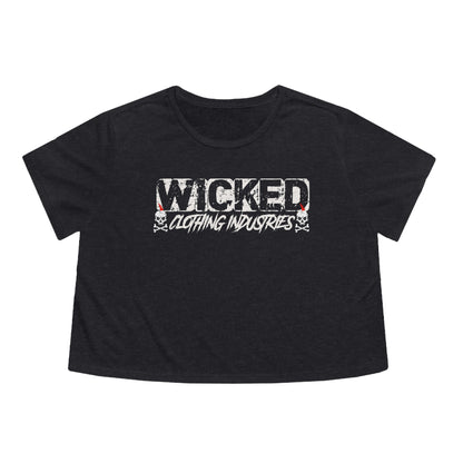 Wicked Punk Rock 2 / Flowy Cropped Tee