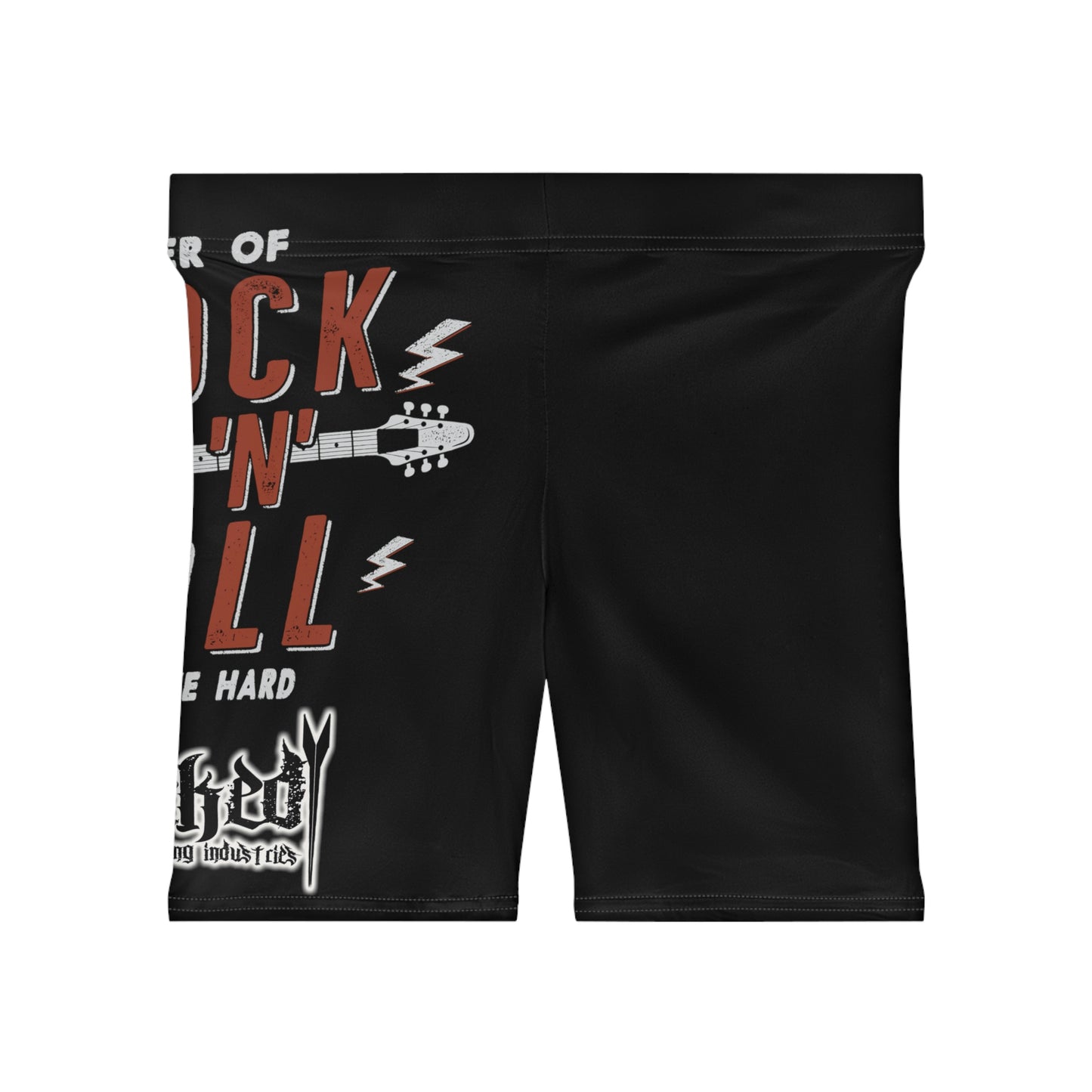 Power of Rock & Roll Biker Shorts