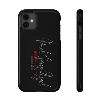 Porch Swing Angel 1 E.L. / Black/ Impact-Resistant Cases
