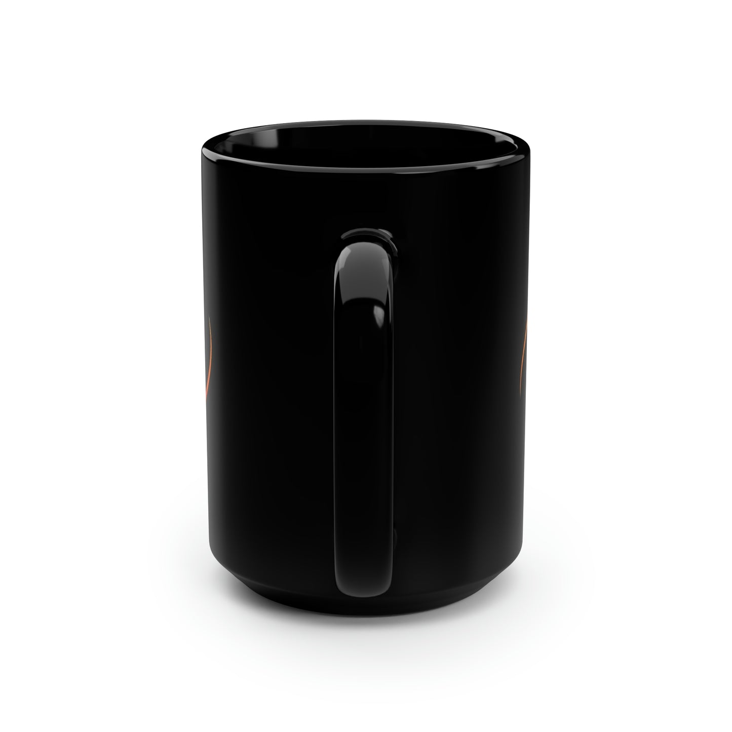 Hurricane Sunset/Black Mug, 15oz
