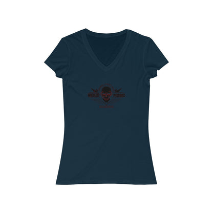 Women's Jersey Short Sleeve V-Neck Tee