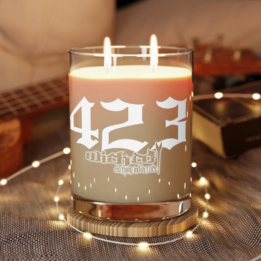 Wicked 423 on Glass /Scented Candle