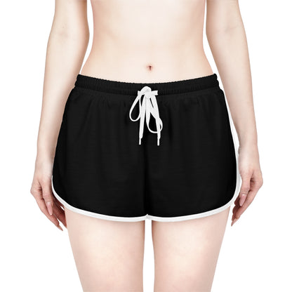 Music Saved My Soul/ Relaxed fit Shorts/ Black/ Print on Backside