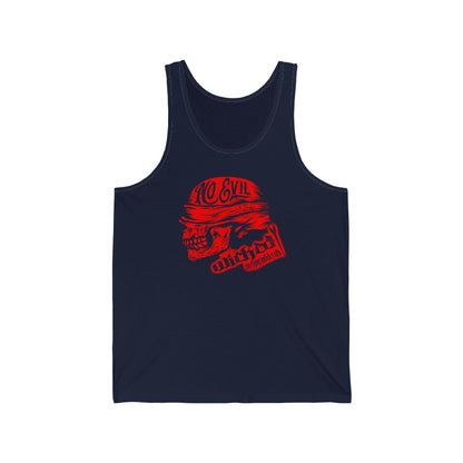 See No Evil/ Red/ Tank Top