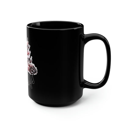 Believe E.L. Black Mug, 15oz