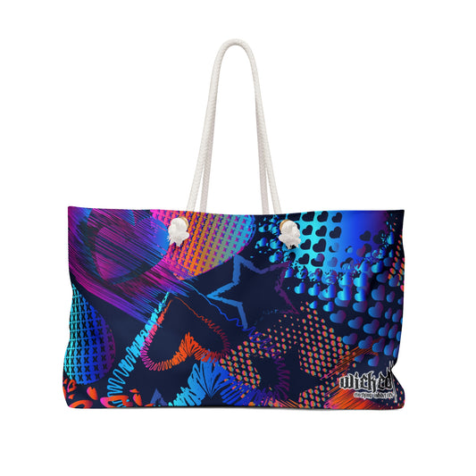 Crazy Hearts Weekender Bag