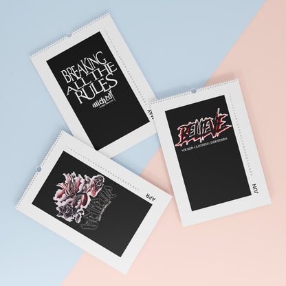 Wicked Clothing Industries Wall Calendar (2023)