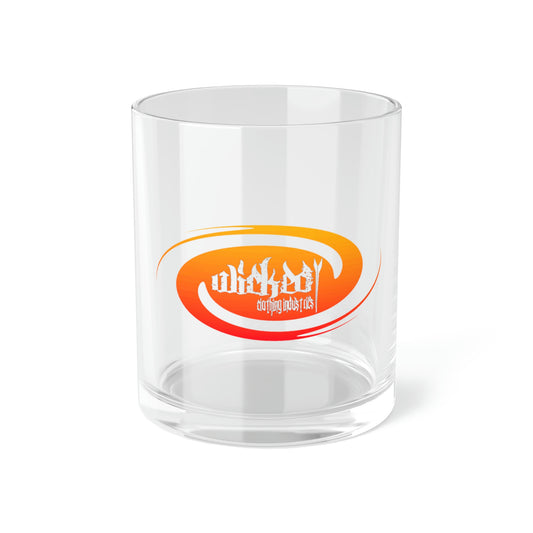 Hurricane Sunset Bar Glass