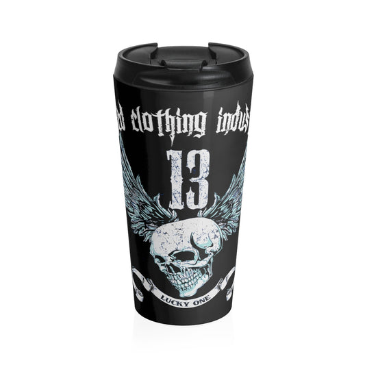 Stainless Steel Travel Mug LUCKY 13
