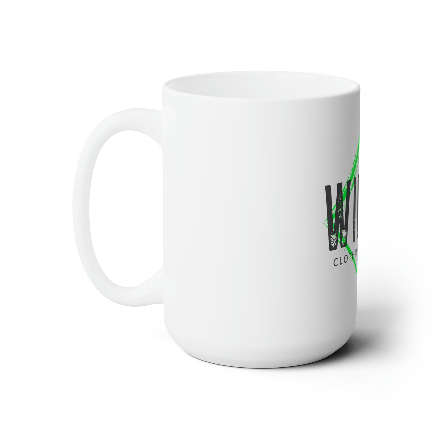 Faded Out Vintage Black WCI / White  Mug