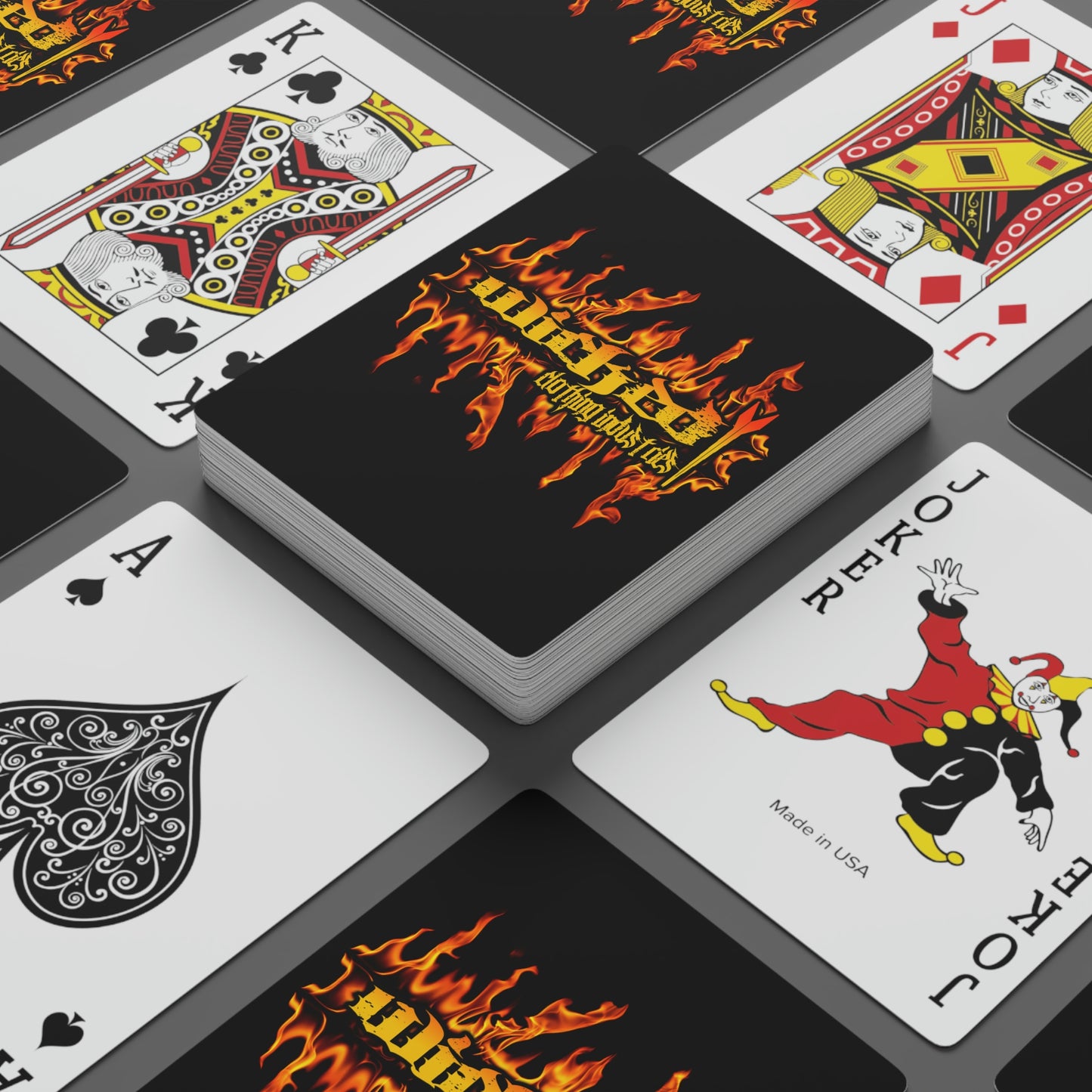 Wicked Fire Poker Cards