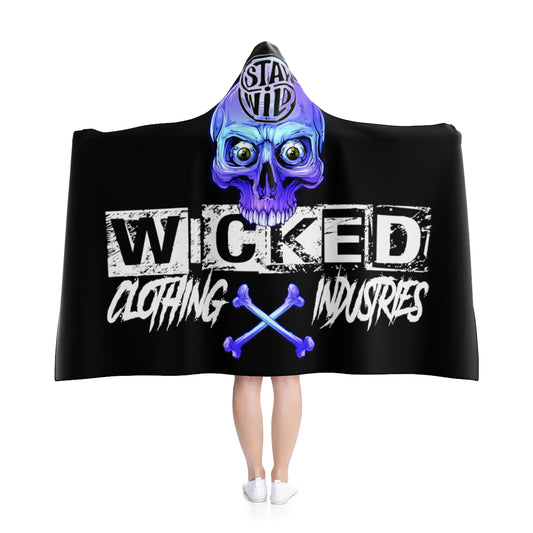 Stay Wild / Skully 1 /Hooded Blanket