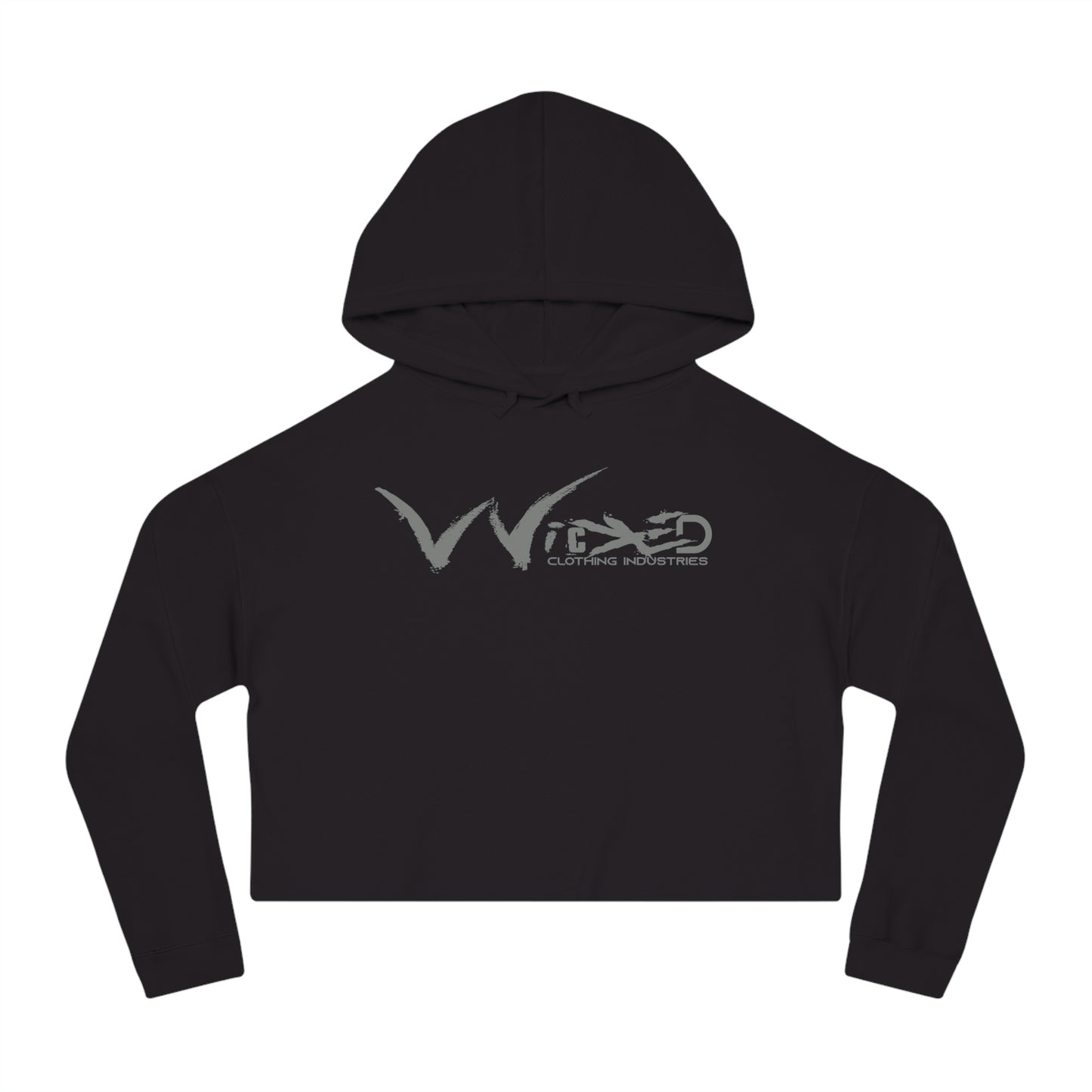 Chaos Cropped Hoodie
