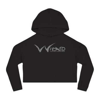 Chaos Cropped Hoodie
