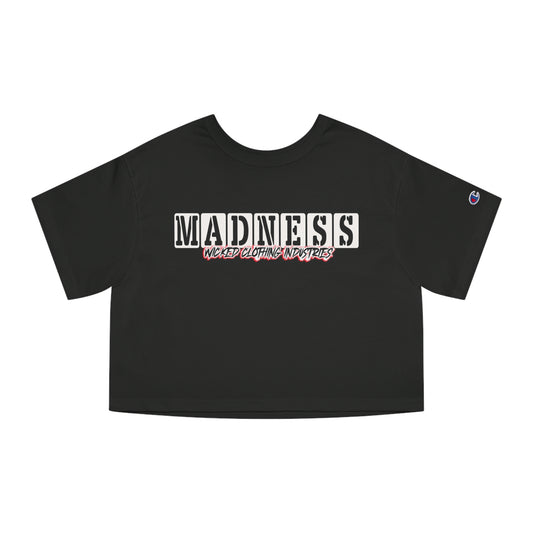 Madness Red Cropped T-Shirt