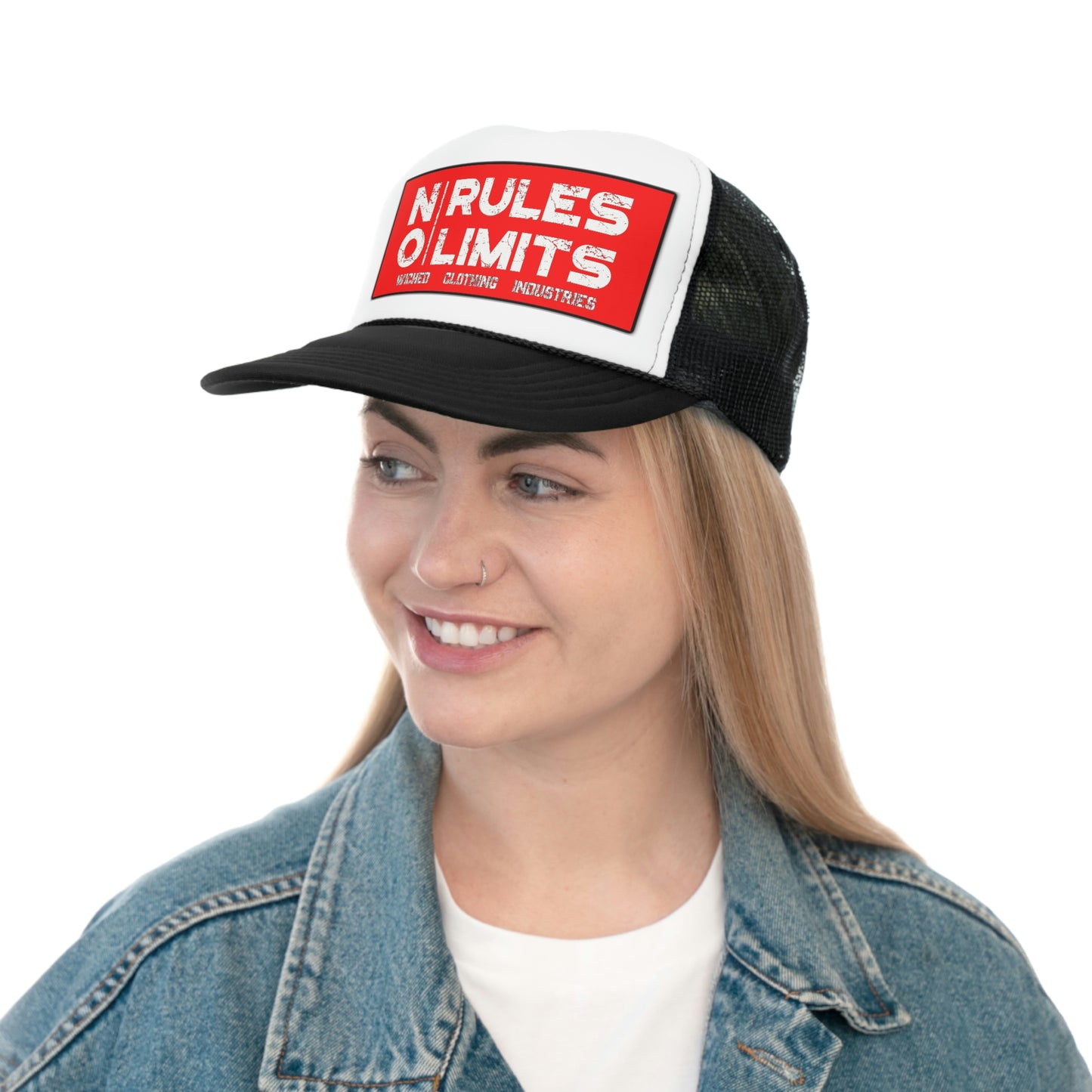 No Rules No Limits Trucker  Hat